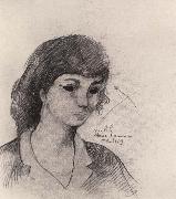 Marie Laurencin Portrait of Mana oil